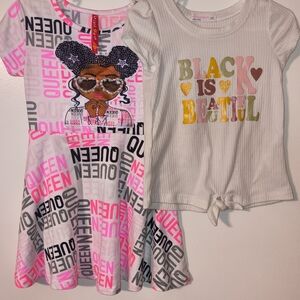 Black Queen Dress And Shirt